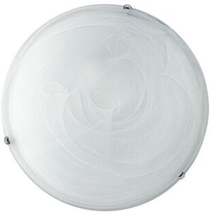 Lampadario Plafoniera Duna Ceiling Lamp Colore Bianco 60W Mis 30 cm