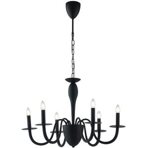 Lampadario Armstrong Elegance Colore Nero 40W