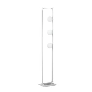 Lampadario Piantana Led Roxy Moderno Colore Bianco 10W Dim 28 x 140 x 20 cm