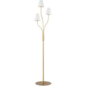 Lampadario Piantana Canto Class Colore Oro 28W Mis 38,5 x 158 cm