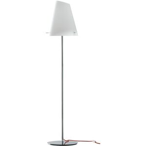 Lampadario Piantana Ermes Class Colore Bianco 60W Mis 31 x 165 cm