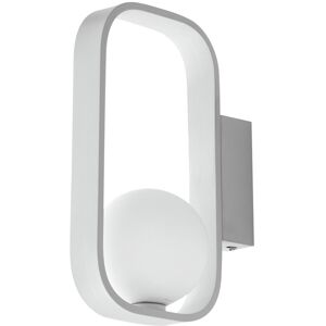 Lampadario Applique Led Roxy Moderno Colore Bianco 10W Dim 10 x 24 x 15 cm