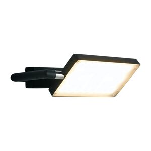 Lampadario Applique Led Book Moderno Colore Nero 17W Dim 22,5 x 10-15 x 10-15 cm