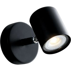 Tecnomat SPOT SINGOLO ZERO 1xGU10 FINO A 35W LAMPADINA NON INCLUSA 80x120 mm NERO ORIENTABILE