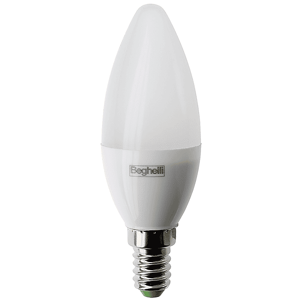 beghelli lampada led  superled oliva 7we14 3k