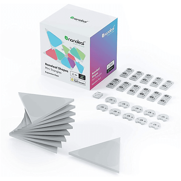 nanoleaf pannelli luminosi  mini triangles 10 agg