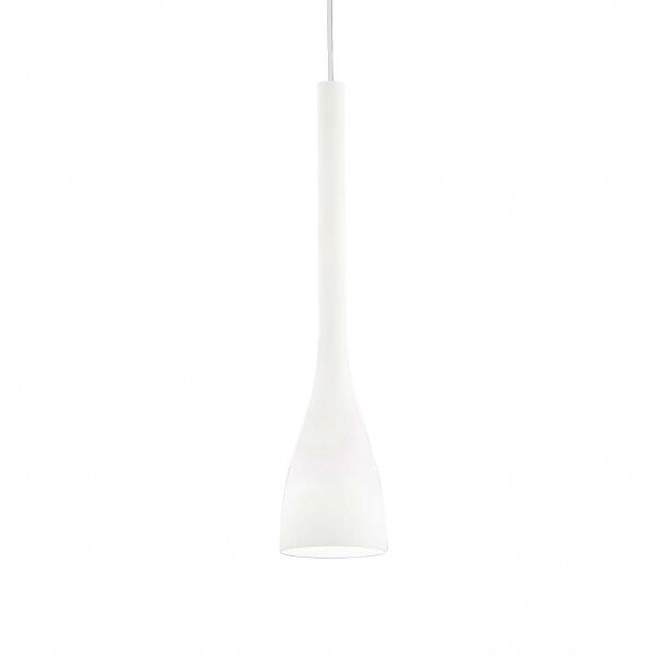 ideal lux lampada a sospensione flut sp1 big - bianco