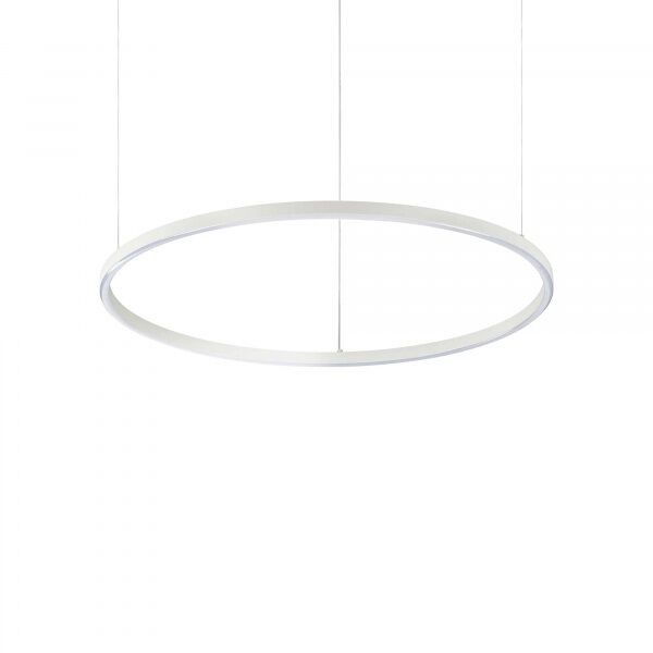 ideal lux oracle slim m round led - bianco