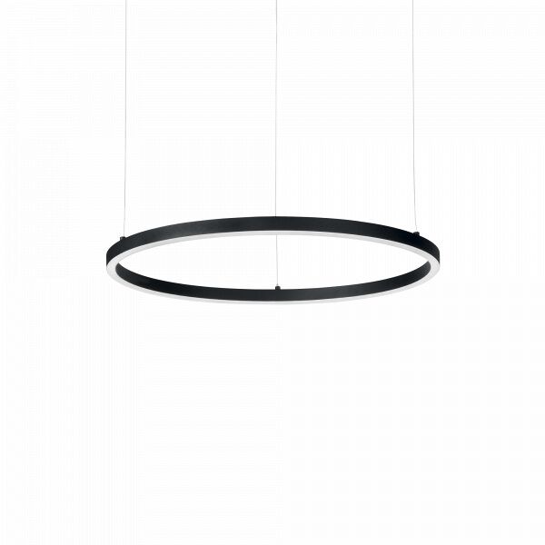 ideal lux oracle slim s round led - nero