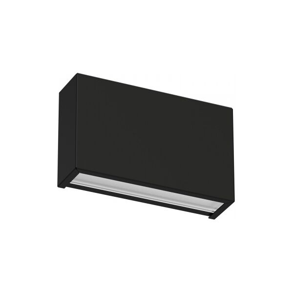 linea light box w2 ap led s - nero