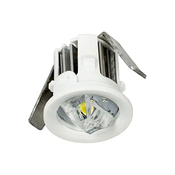 lampada emergenza incasso led 1w 3 ore ip20 se