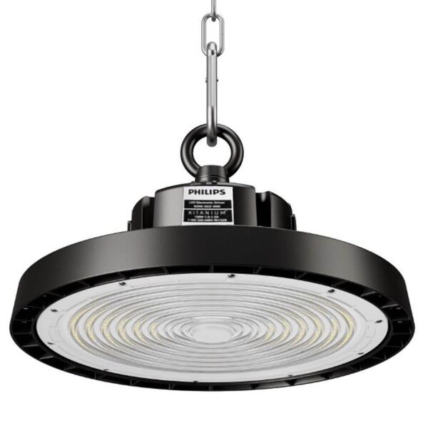 leddiretto campana led 100w philips xitanium driver, dimm. 0-10v, 170lm/w