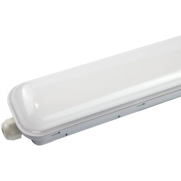 leddiretto plafoniera led stagna 120cm 36w, 4.300lm (120lm/w) - osram driver