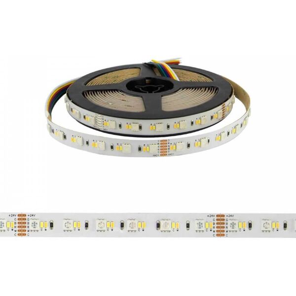 leddiretto striscia led professional - rgb + cct (bianco variabile)  - ip20 - 20w/m - 5m - 24v