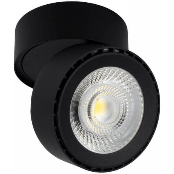 leddiretto applique led 36w da parete e soffitto orientabile nero 60° cct 135lm/w