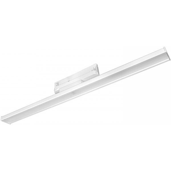 leddiretto lampada led lineare 34w per binario trifase 60cm, simm. 2x45° bianca, philips certadrive cct