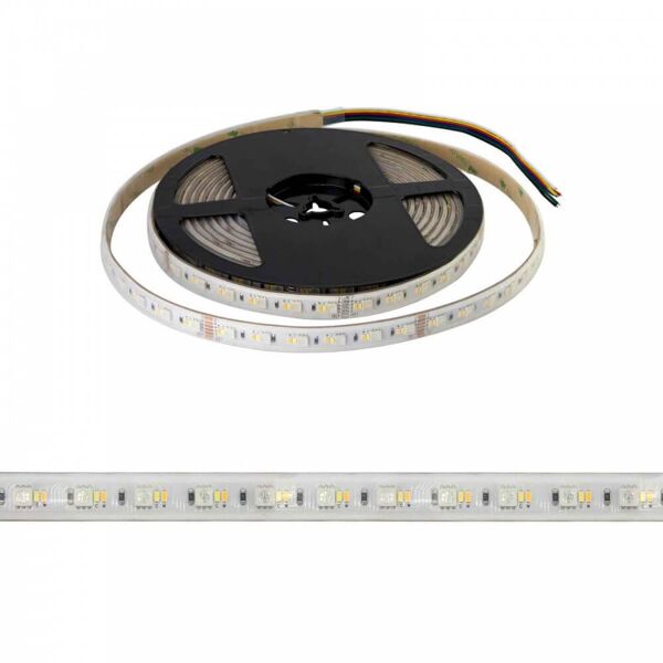 leddiretto striscia led professional - rgb + cct (bianco variabile)  - ip67 - 20w/m - 5m - 24v