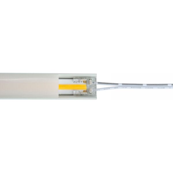 leddiretto connettore iniziale per strisce led cob monocolore da 10mm - cf 2pz