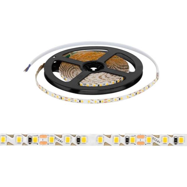 leddiretto striscia led 2835/120, 24v, 9.5w/m, ip54, 5m - pieghevole