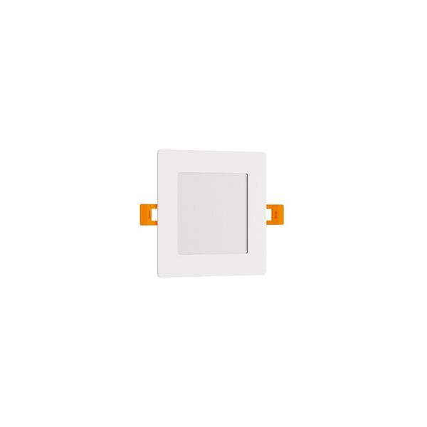 leddiretto pannello led quadrato 8w, 800lm, no flickering, foro Ø110x110mm, osram led