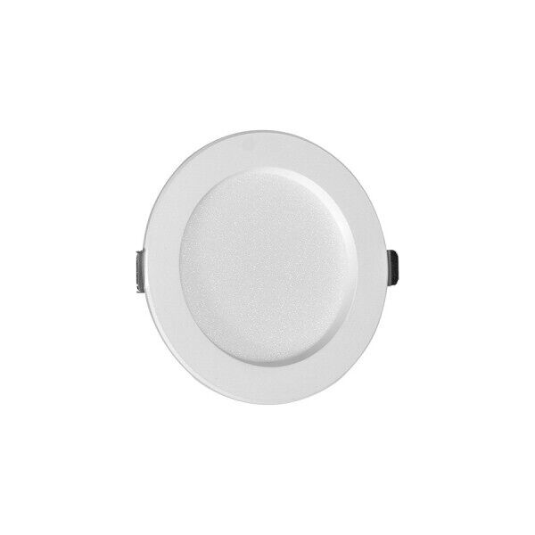 leddiretto faro da incasso 8w, foro Ø90 - 100mm bianco da 680lm rotondo