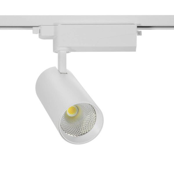 leddiretto faro led 40w dimmerabile triac, monofase, 38/60°, cct bianco variabile, cri92