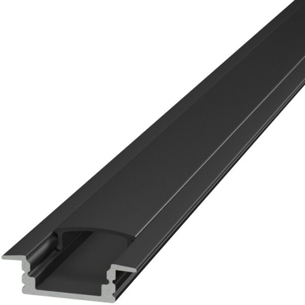 leddiretto profilo da incasso nero 1m e 2m (per striscia led)