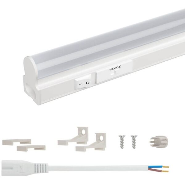 leddiretto tubo led integrato t5 18w, 120cm, cct bianco variabile, angolo 160°