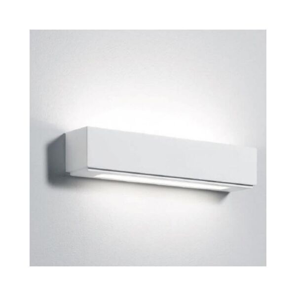 leddiretto applique in gesso pitturabile 2 lampade e14 da parete