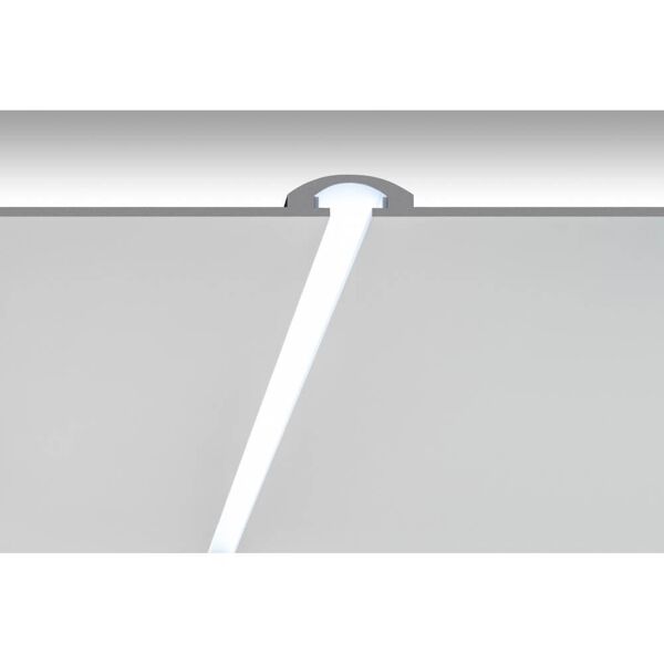 leddiretto cornice da incasso a luce indiretta per strisce led, pitturabile - 1,15m