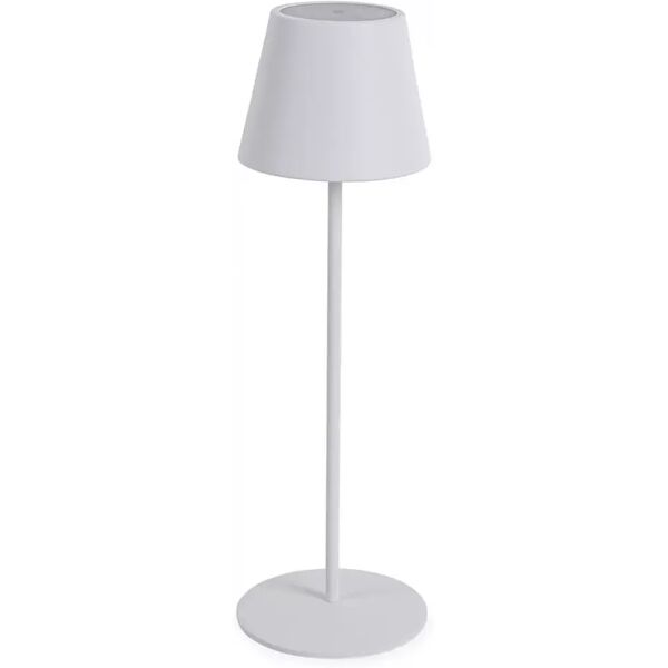 contemporary style lampada tav. led etna bianco h38