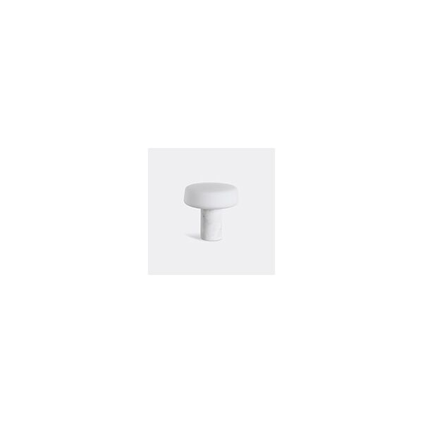 case furniture 'solid table light', carrara marble, large, eu plug