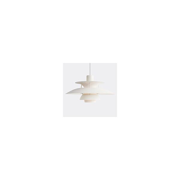 louis poulsen 'ph 5' pendant light, monochrome white, us plug