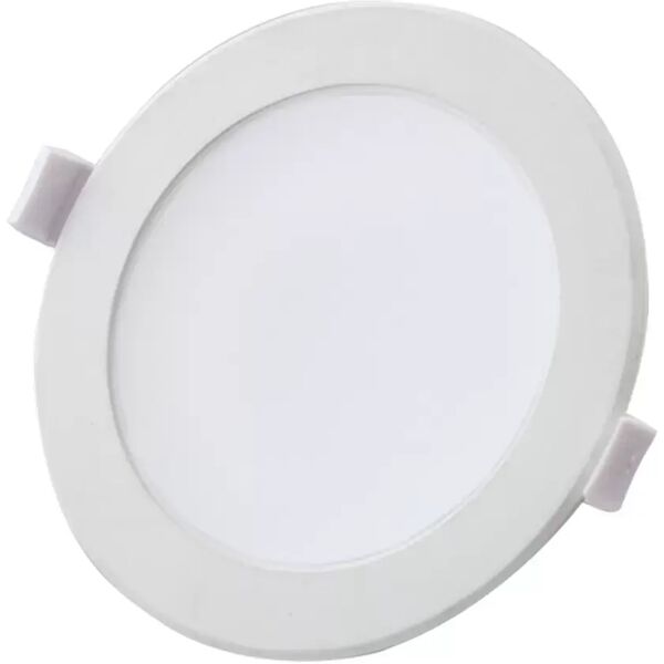 faretto led da incasso 15w rotondo cornice bianca apertura 90 gradi bianco neutro 4000k aigostar