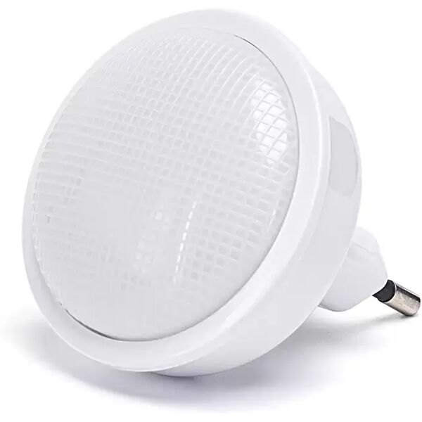 lampada da notte a led rotonda da presa 0,3w con sensore aigostar