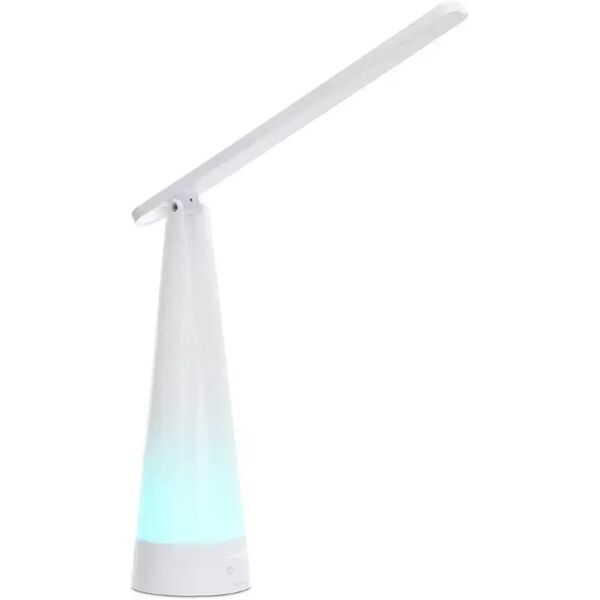 lampada da tavolo led atmosfera rgb bianca 7w bianco neutro 4000k dimmerabile aigostar