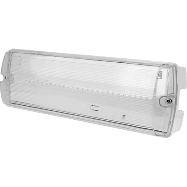 lampada di emergenza led bianca 3,5w da 35cm bianco freddo 6500k novaline