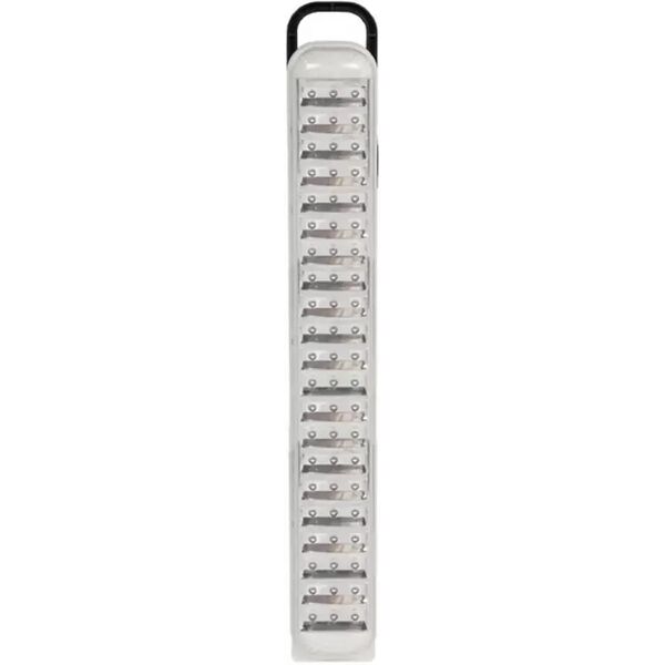 lampada di emergenza led portatile bianca 63 led ricaricabile bianco freddo 6500k wisdom