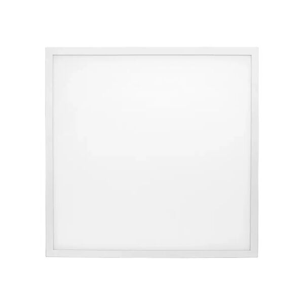 pannello led 12w 30x30cm cornice grigia quadrata bianco freddo 6000k aigostar