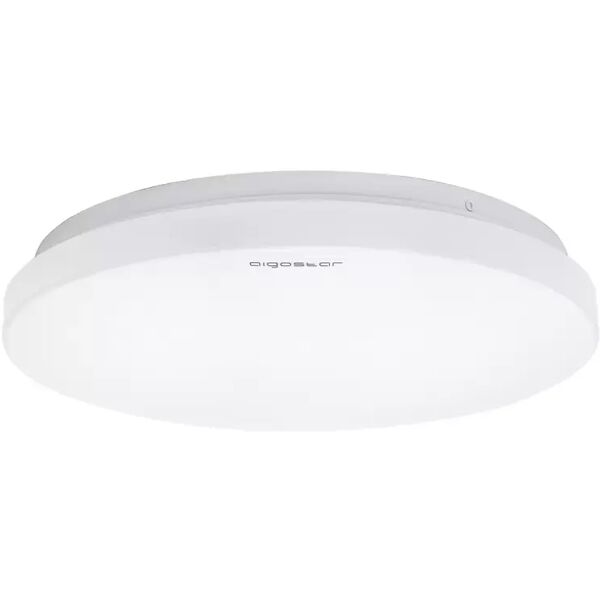 plafoniera led 24w bianca rotonda bianco caldo 3000k aigostar