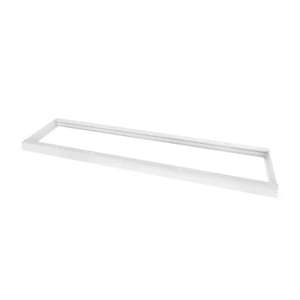 supporto di fissaggio per pannello led rettangolare 120x30cm cornice bianca aigostar