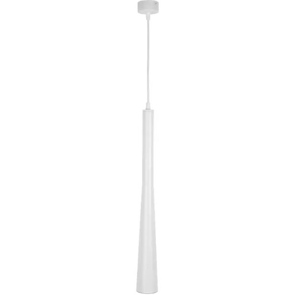 lampadario pendel cone 50 in metallo bianco a sospensione 1 x gu10 novaline