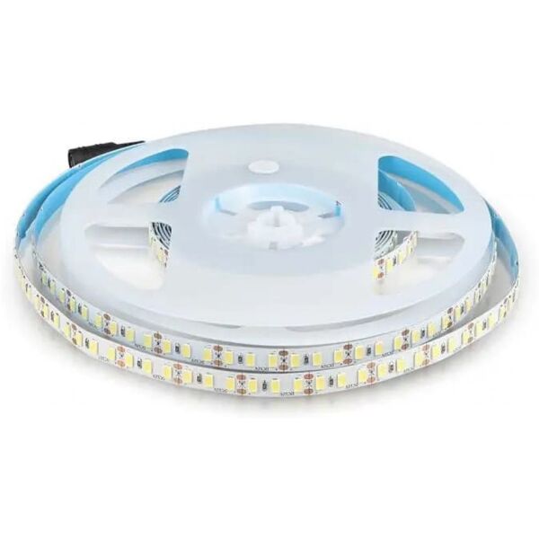 v-tac vt-5730 striscia 600led strip led 5mt 100lm/w bianco naturale 4000k 2000lm/mt ip20 sku  212163