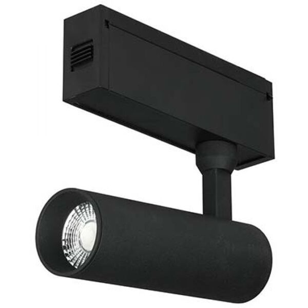 v-tac pro vt-4215 magnetic track light faretto magnetico da binario 15w bianco naturale 4000k cri≥90 36° corpo nero - sku 7967