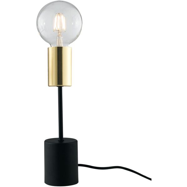 lampada da tavolo lume i axon l nero/oro 60w