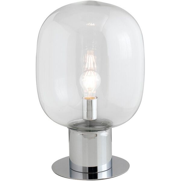 lampada da tavolo lume i fellini l30 cromo 25w