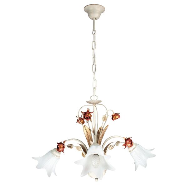 lampadario rose 3 40w 71 x 110 cm