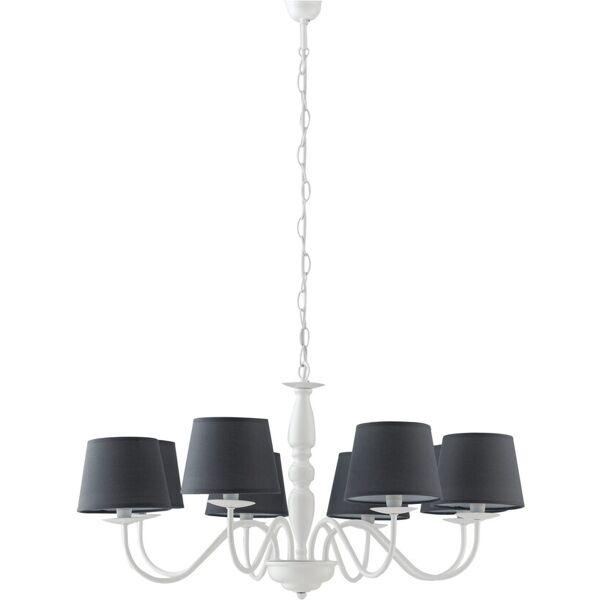 lampadario favola decorative colore bianco 40w mis 79,3 x 122,5 cm