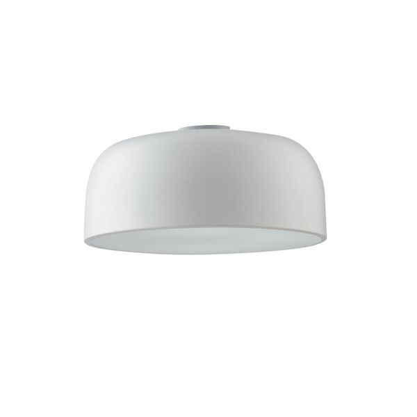 lampadario plafoniera led bistrot moderno colore bianco 60w dim 38 x 19,5 cm