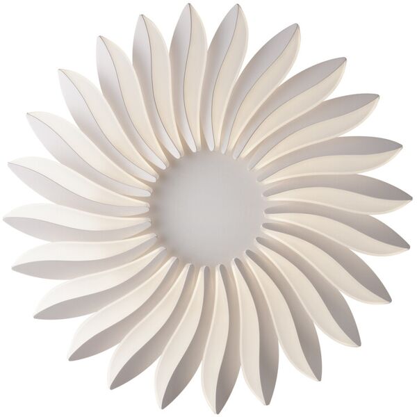 lampadario plafoniera led sunrise moderno colore bianco 135w dim 71,5 x 8,5 cm